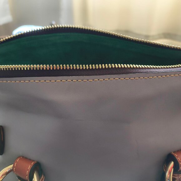 Dooney & Bourke Classic Satchel in Ash Color - Picture 2 of 11